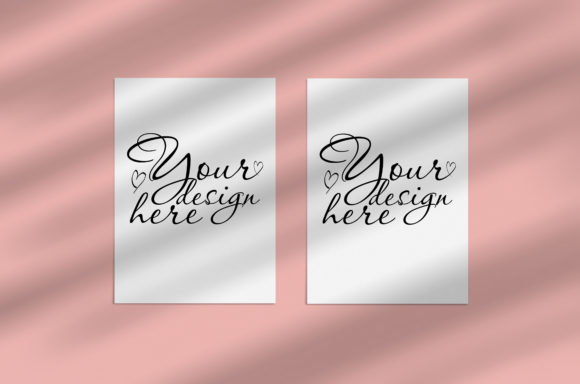 Download Blanks Mockup with Window Shadows - Blanks Collection